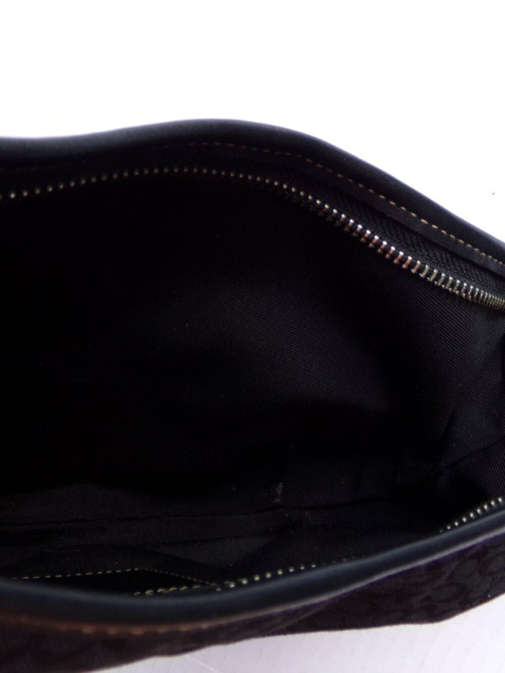Vintage Coach Y2K K042-6351 Soho Hobo Bag Purse Logo Signature Black Canvas - Picture 9 of 11